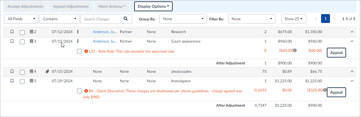 Fixing Rejected Invoices – CounselLink Law Firm